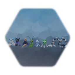 characters as plushies