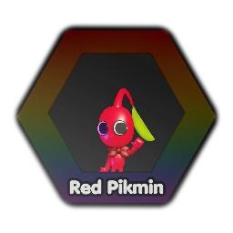 Red Pikmin but in Dandy's World Style V 1.7