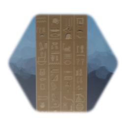 Egyptian Hieroglyph Wall 01