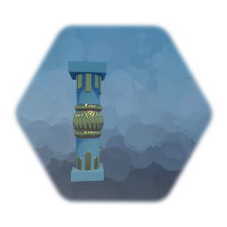 Aqua/Gold Pillar - 3/15/2020