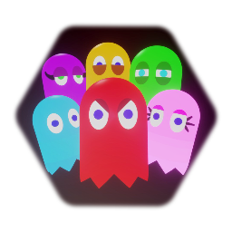 Customizable Pac-Man Ghost (Ver. 2)