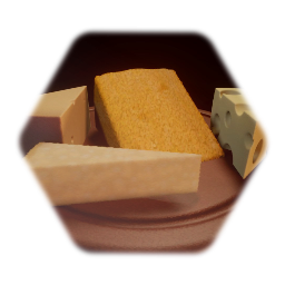 Assorted Cheese Wedges and Wheels
