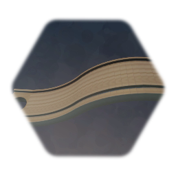 Wooden Train Tracks - Large Ramp Track