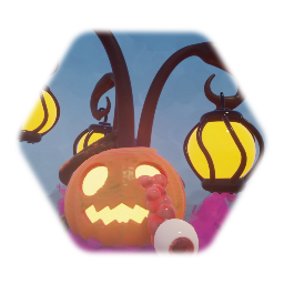 Remix of All Hallows' Dreams Pumpkin Template