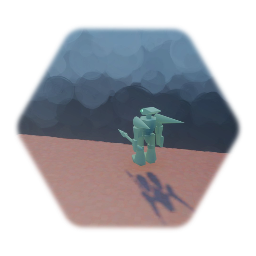 Nier Automata New Enemy F5-Sm spear machine