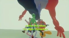Alfred the Alien: The Main Characters