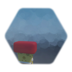 Spongebob in his karate gear