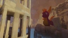 Ancient Temple: Spyrozilla's Demonic Dash!