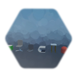 All kinds of things to sit on