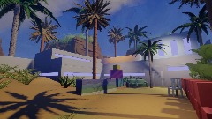 Sand Building Outside