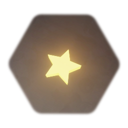 Glowing Star for Wall/Ceiling Decor
