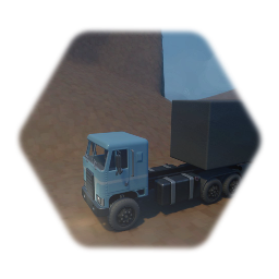 Semi Truck - Drivable (low thermo)