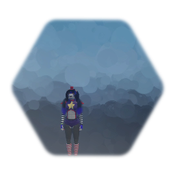Glamrock Lefty as an anthropomorph