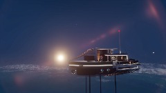 Floating ship House