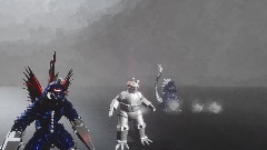 Godzilla y kaijus destrullen la Ciudad 5 (primera pelea robotic