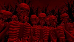 Skeletons Roasting Jellybean