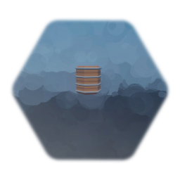 Wooden Barrel Empty