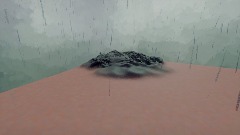 Rainy cliff WIP