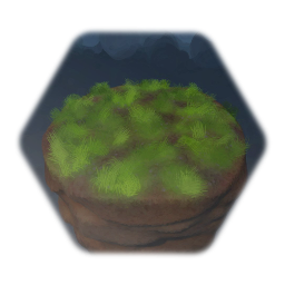 Patchy Grass Building Block