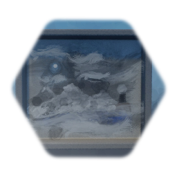 A simple cold painting