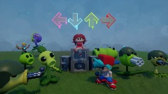 Friday night funkin vs PVZ phase one