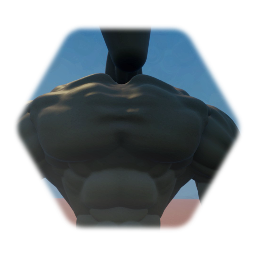 The most muscular bulky puppet model ever