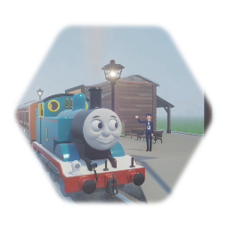 Thomas The Tank Engine Tv Show Model (With Lamp)