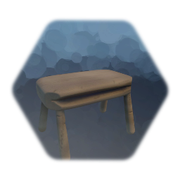 Small wood table