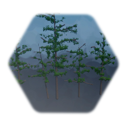 Flat Background Trees