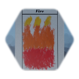The Elements: Fire Card