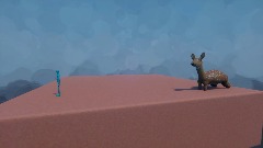 dear that faces one direction tries to push you off a square