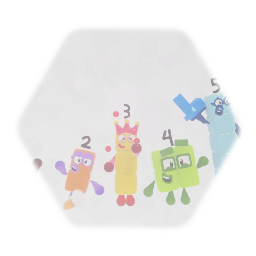 NumberBlock 1 V2 + 1-5 - NumberBlocks