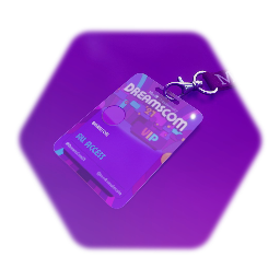 My #DreamsCom21 Lanyard