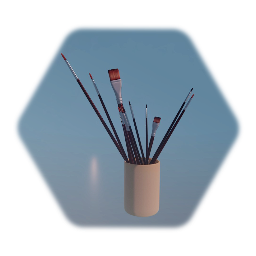 Pot of Brushes