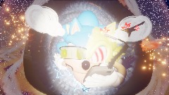 Sonic escapes a Black hole while fleetway watches YouTube