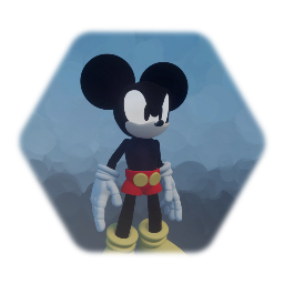 Mickey Mouse Sonic style