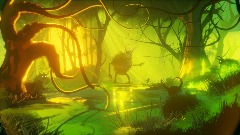 Fairy-tale swamp