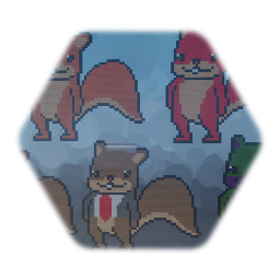 Remix di Pixel Art Squirrel