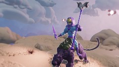 Skeletor & PanthorDesert Scene