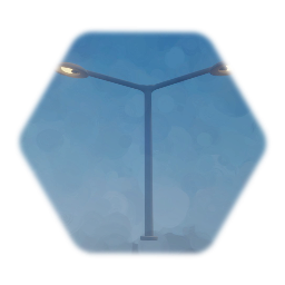 Remix von street light - Straßenlampe - parking area