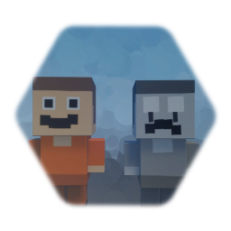 Ben's alive and dead human form