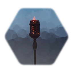 Medieval Torch#1
