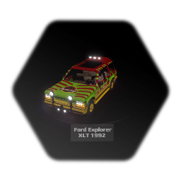 Jurassic park Ford explorer xlt