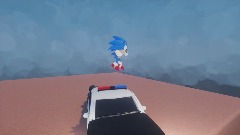 Sonic gets hit by a car