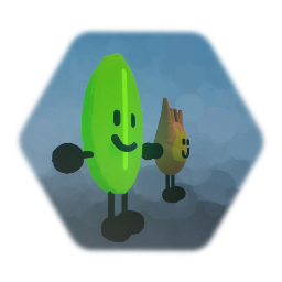 Firey & Leafy But They Can Stretch Their Arms & Legs