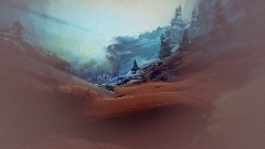 Rowan explores Snow Scene