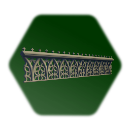 Gothic Stone Railing
