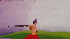 Luffy with attack animations