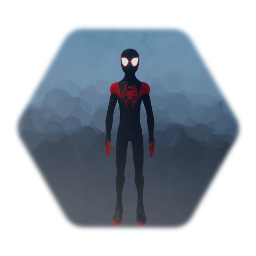 Miles Morales - Spider Man Template