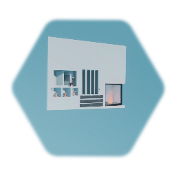 CozyMe Living Room Fireplace